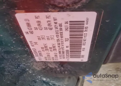 2003 Dodge Ram 2500 St z USA, uszkodzony, nr VIN 3D7KU28C33G830260